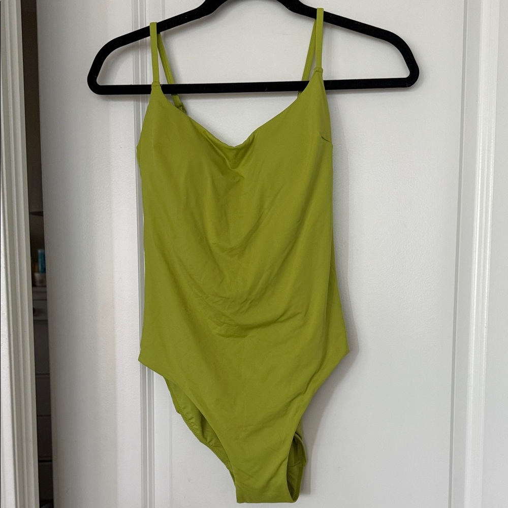 Knix Lime Green Women's One Piece Swimsuit